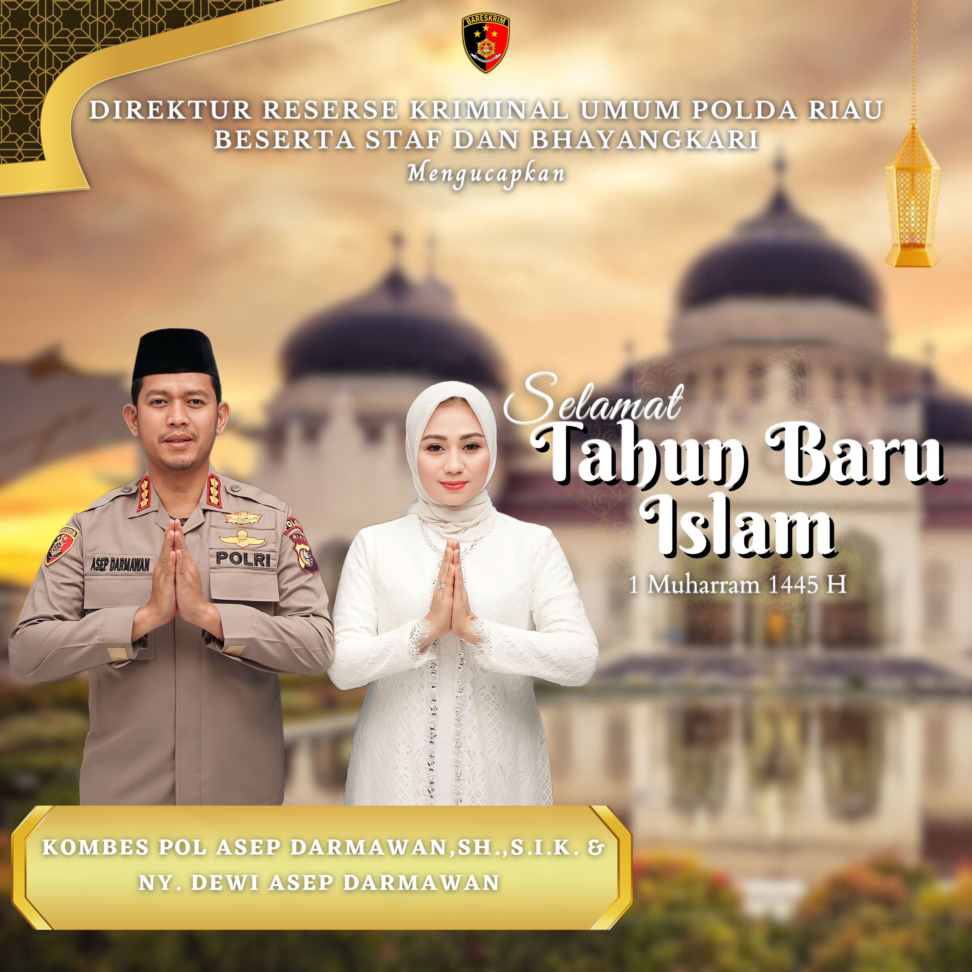 TAHUN BARU ISLAM 1 MUHARRAM 1445 H